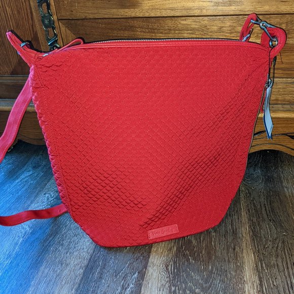 Vera Bradley Handbags - Vera Bradley NWT Carson Hobo Bag Cardinal Red